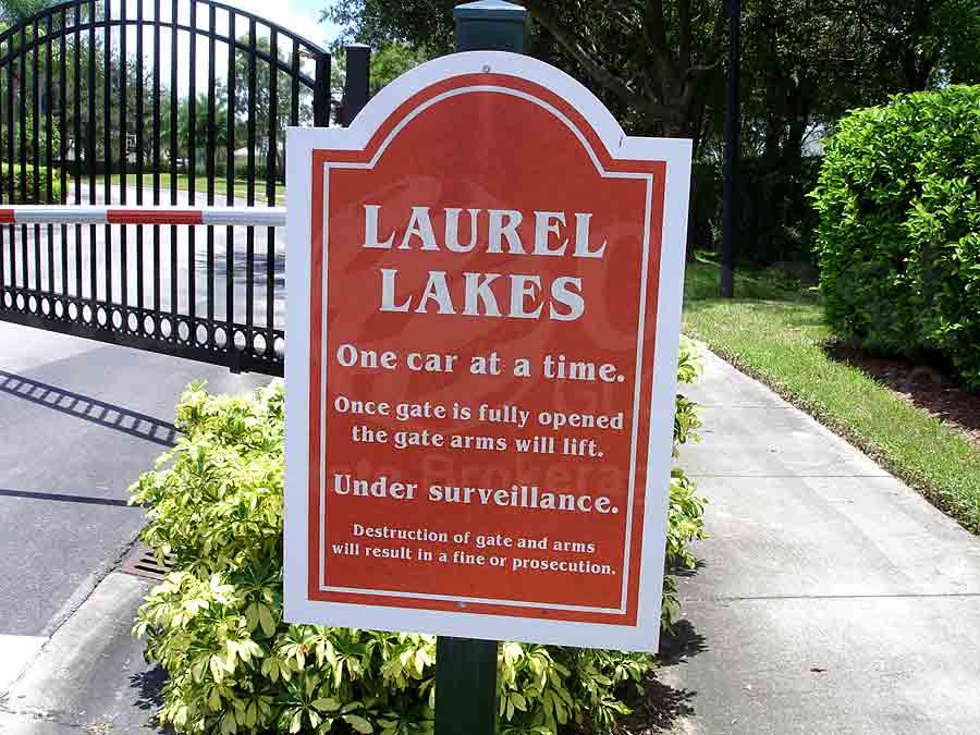 LAUREL LAKES Signage